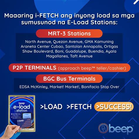 Beep Card On Twitter Bagong Load Via Our Ota Partners Siguraduhing