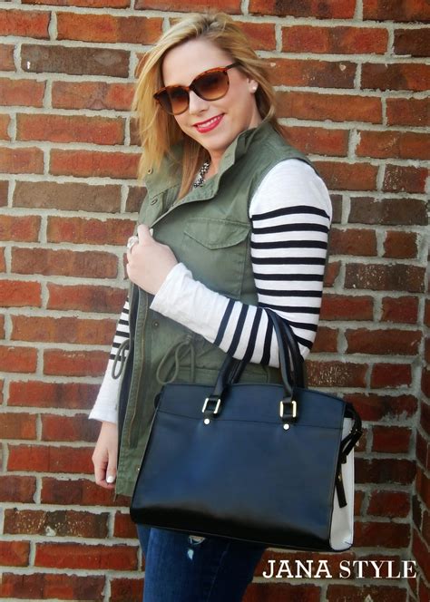 {Outfit Post} Glaming Up My Military Vest | JANA STYLE® | A Fashion ...