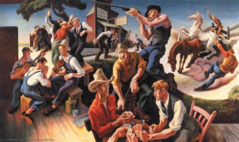 Riproduzioni D Arte Arti Dell Occidente 1932 Di Thomas Hart Benton