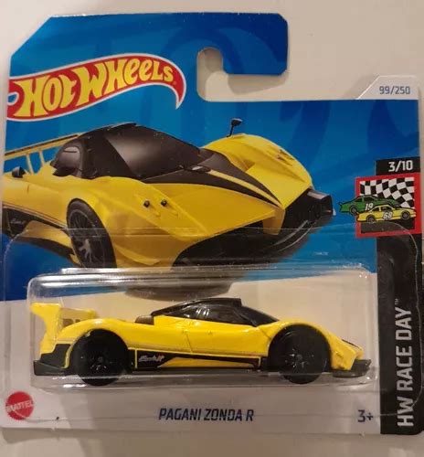 Hot Wheels Pagani Zonda R Amarillo Mercadolibre