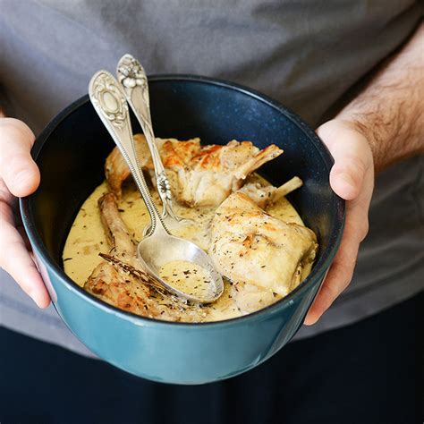 Recette Lapin à la moutarde à l ancienne