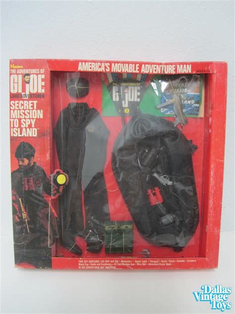 1973 Hasbro Gi Joe Secret Mission To Spy Island With Box 1a