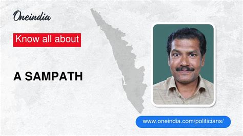 sampath age biography education wife caste net worth