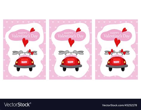 Valentine Card For Straight And Gay Couples Vector Image
