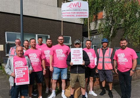 Newbury Bt Openreach Workers Join In Nationwide Strike Over Pay