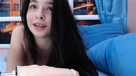 Brunette Beauty Smiles And Flirtation Live