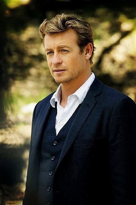 Simon Baker ~The Mentalist | Simon baker, The mentalist, Patrick jane