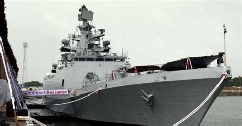 Indian warship INS Sahyadri (a stealth frigate) is an exponent of Indian naval power