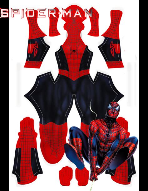 Spider Man 2002 Prototype Suit Pattern V1 Etsy