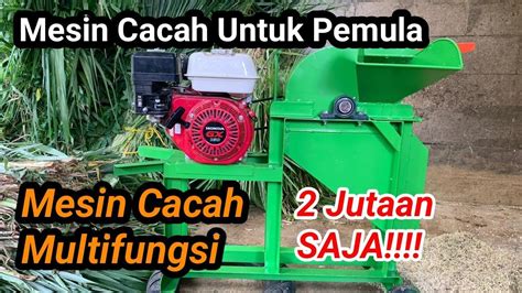produk mesin cacah multifungsi  peternak pemula