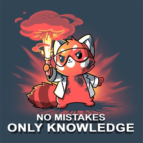 No Mistakes, Only Knowledge | Funny, cute, & nerdy t-shirts – TeeTurtle