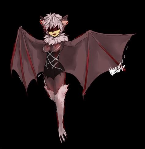 Vampire Bat Monster Girl By Nivlacart On Deviantart Monster Girl