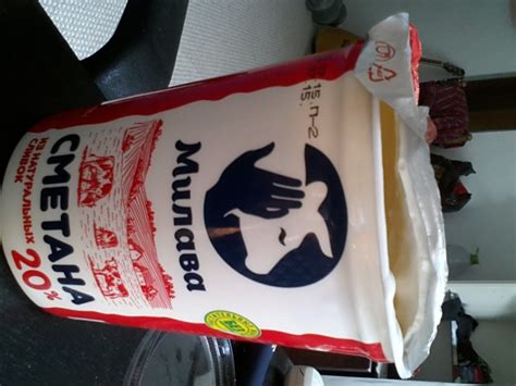 Сметана Милава Милана 20% | отзывы