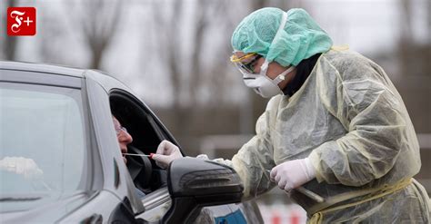 Coronavirus Drive in Testzentren in Baden Württemberg