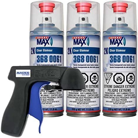 Amazon Spraymax 2K Clear Coat Aerosol Spray Cans 3 Pack High