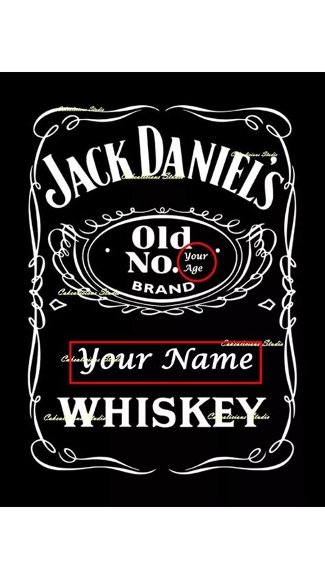 Free Jack Daniel's Label Template