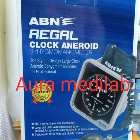 Jual Tensimeter Abn Regal Wall Model Clock Aneroid Sphygmomanometer