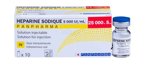 Heparin 5000IU/10mg Injection - Arogga Online Pharmacy