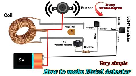 How To Make Metal Detector Top Simple Science Project Metal Detector Youtube