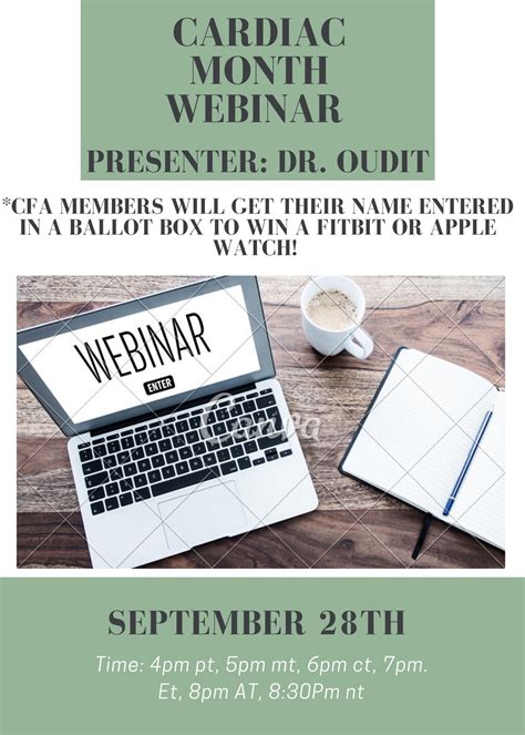 Cardiac Month: Webinar with Dr. Oudit Sept 28 - Canadian Fabry