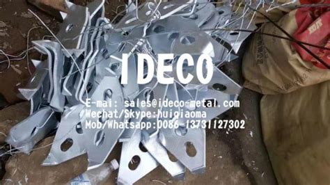 Hot Dipped Galvanized Spike Plates For High Tensile Steel Wire Mesh