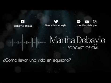 Cómo llevar una vida en equilibrio con Ismael Cala Martha Debayle