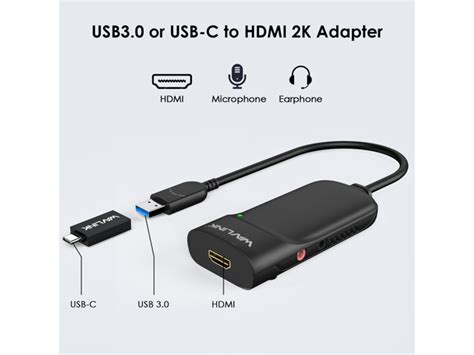 Wavlink USB 3 0 To HDMI Universal Video Graphics Adapter With Audio