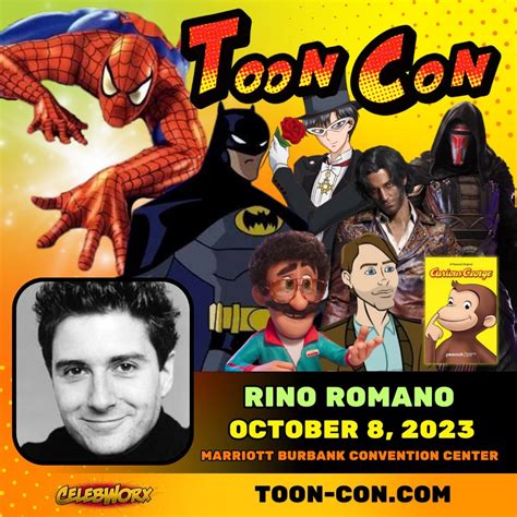 Rino Romano – Toon Con Sept 7th 2025
