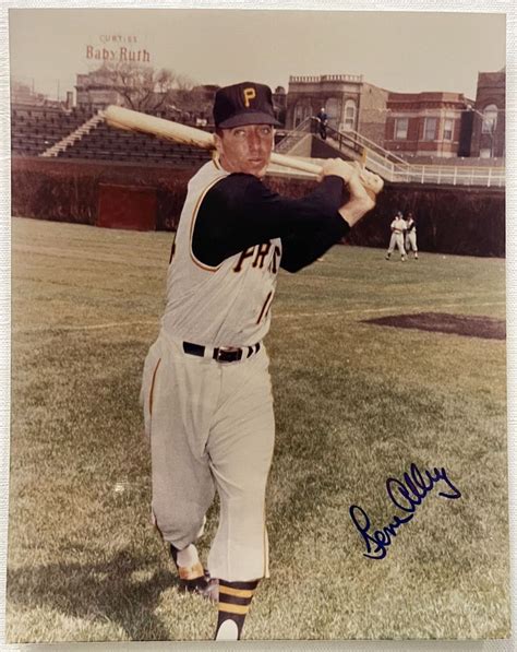 Gene Alley Signed Autographed Glossy X Photo Pittsburgh Pirates