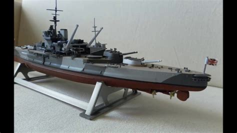 Hms Warspite British Battleship Airfix 1600 Youtube