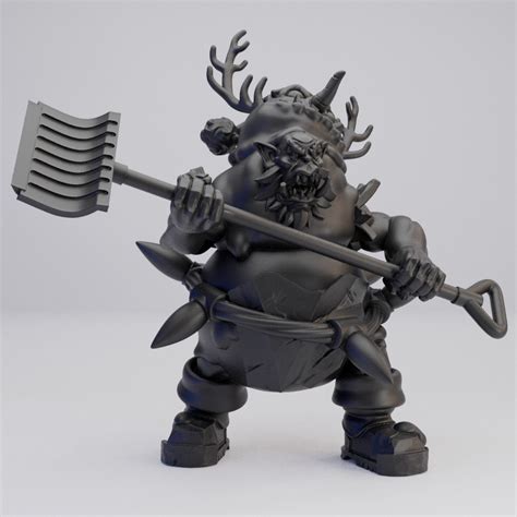 Hot Goblin 雪だるまオーク ミニチュア ホットゴブリン TRPG 怪物