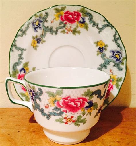 Vintage Floradora Royal Doulton Teacup And Saucer Etsy Tea Cups