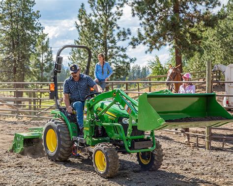 John Deere Compact Utility Tractors Pap Machinery Agriculture Turf