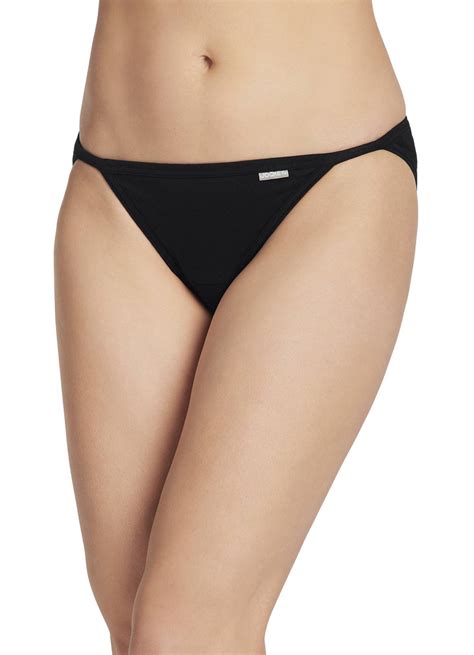 Jockey Womens Elance String Bikini Pack Underwear String Bikinis Cotton Ebay