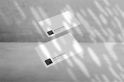 Business Card Mockup Design Template Place