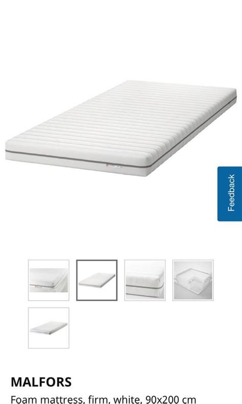 Ikea Malfors single mattress, Furniture & Home Living, Furniture, Bed ...