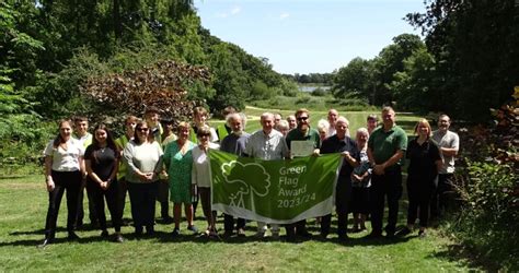 Upton Country Park Awarded The Coveted Green Flag Award And Recognised