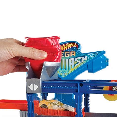 Mattel Hot Wheels FTB Set de joaca Spalatorie Auto Hot Wheels Mega Car Wash cumpăra în