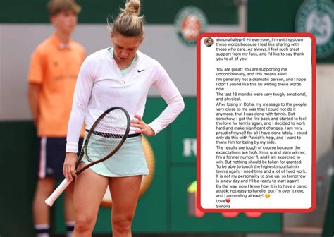 Halep Contro Zheng Ho Avuto Un Attacco Di Panico Mesi Fa Ho Pensato