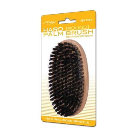 Magic Hard Palm Hair Brush Round Reinforced Bar Model 7724