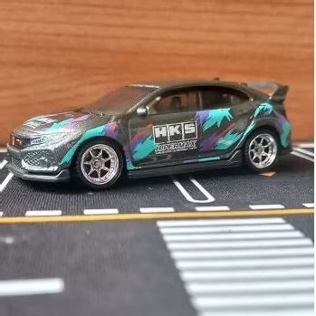 Jual Hot Wheels Honda Civic Type R Hks Shopee Indonesia