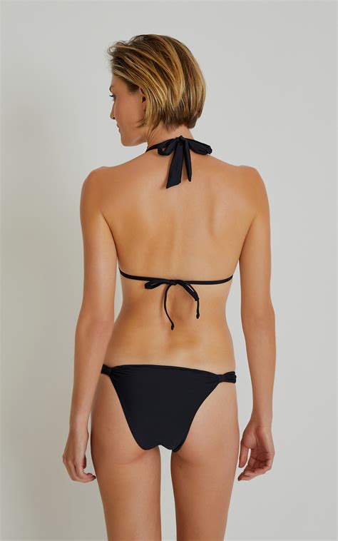 Black Adjustable Halter Bikini Lenny Niemeyer Europe