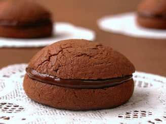 Hazelnut Espresso Sandwich Cookies Recipe Food