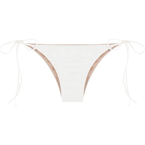 Clube Bossa Slip Bikini Con Nodo Laterale Aava Bianco Stileo It