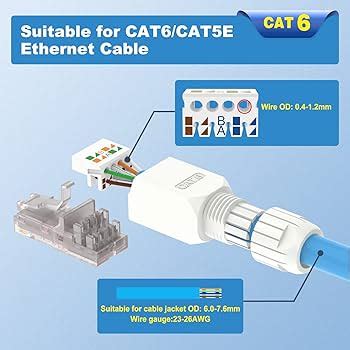 Vcelink Rj Connectors Tool Free Cat Shielded Rj Modular Plugs