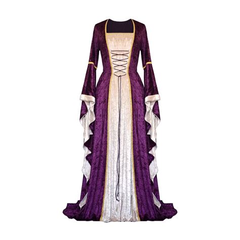 Buy Renaissance Dress Costume Womens Medieval Faire Halloween Cosplay