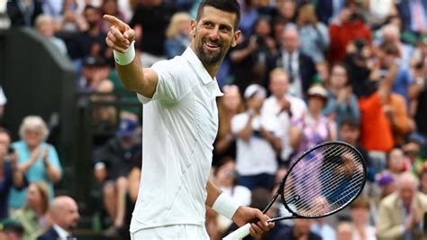 Wimbledon Trois Semaines Après Son Opération Du Ménisque Djokovic