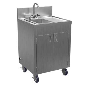 Portable Sinks With Hot Cold Water Mobile Sinks KaTom