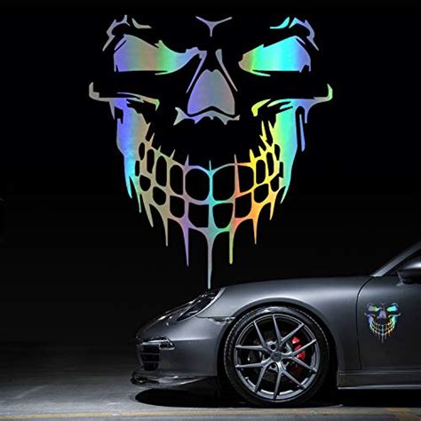 Make Your Car Look Awesome With These Amazing Skull Window Decals