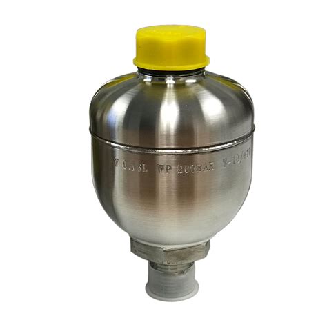 Stainless Steel Diaphragm Accumulator 016l 20mpa Nitrile Reasontek